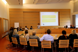 Vortrag von Professorin Dr. Anke König während der Gründungsveranstaltung des Landesverbands Baden-Württemberg des Deutschen Kitaverbands am 8. Juli 2019.